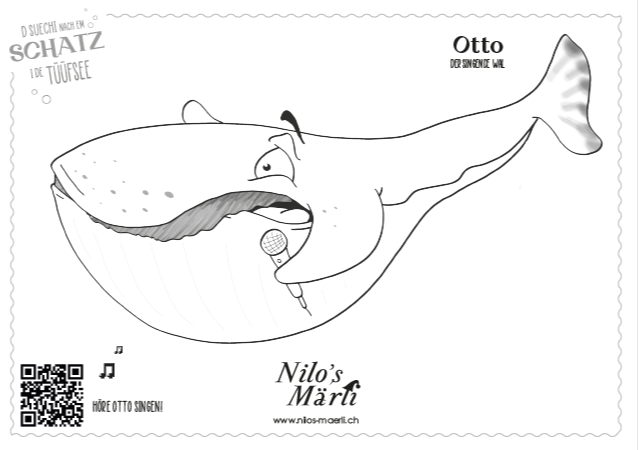 Singender Wal Otto von Nilo's Märli
